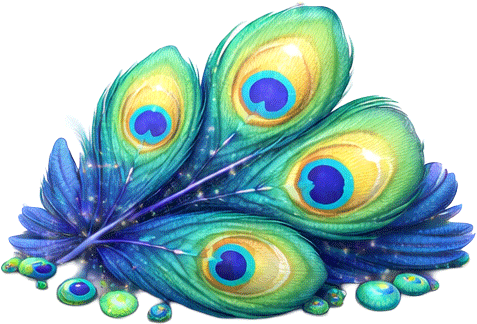 File:Fabric roll peacock feathers normal.png