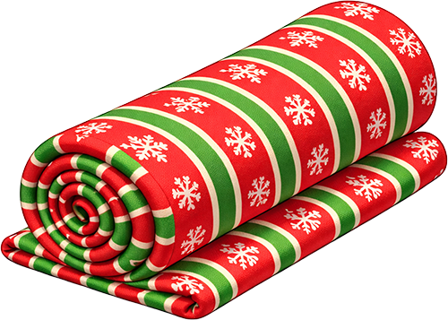 File:Fabric roll christmas pattern quality premium.png