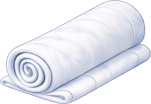 File:Fabric roll snowfall white fabric premium.png