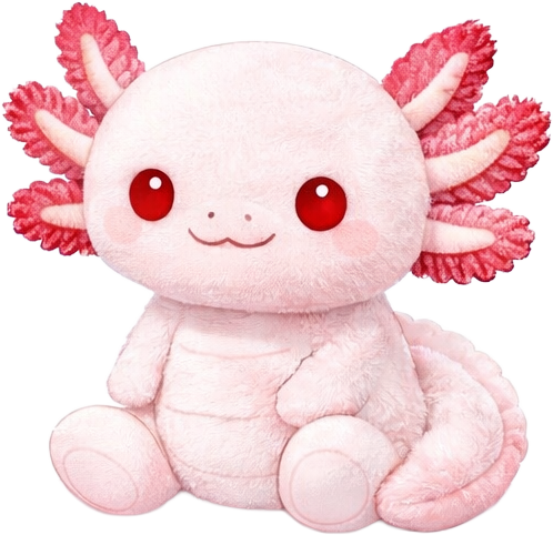 File:Plush albino axolotl premium.png