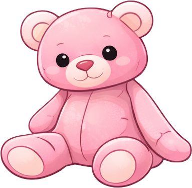 File:Plush teddy pink mismatched colours normal.png