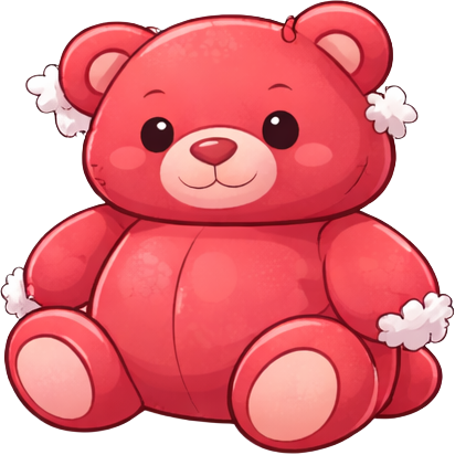 File:Plush teddy red overstuffed normal.png