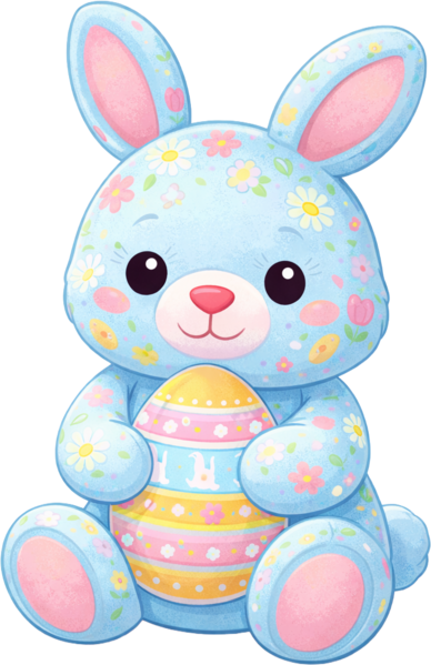 File:Plush blue easter bunny premium.png