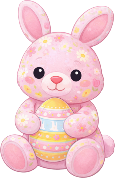 File:Plush pink easter bunny premium.png