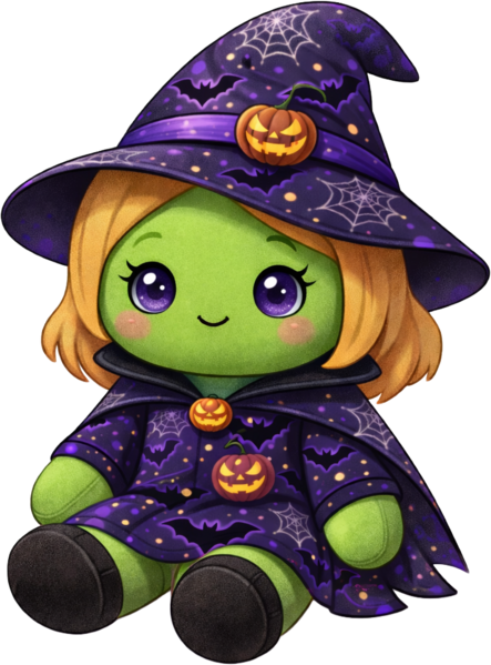 File:Plush halloween witch normal.png